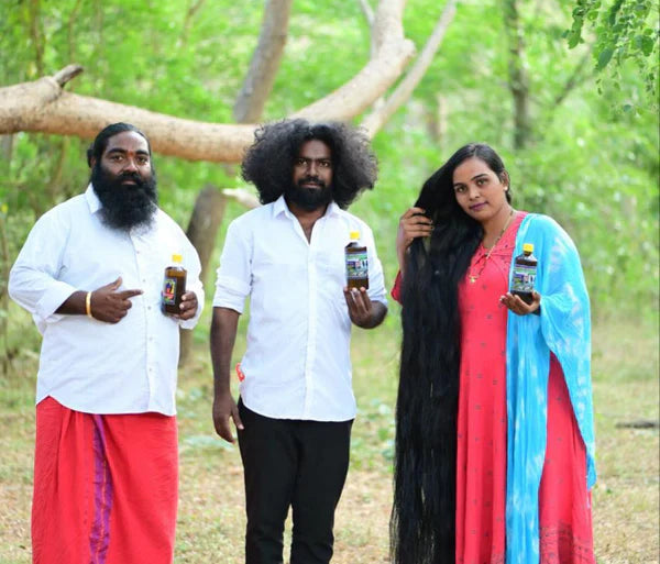 ADIVASI SATHYA NEELAMBARI HAKKI PIKKI HERBAL HAIR OIL