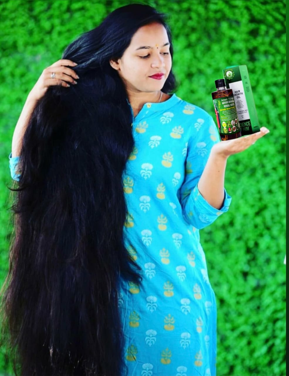 ADIVASI SATHYA NEELAMBARI HAKKI PIKKI HERBAL HAIR OIL