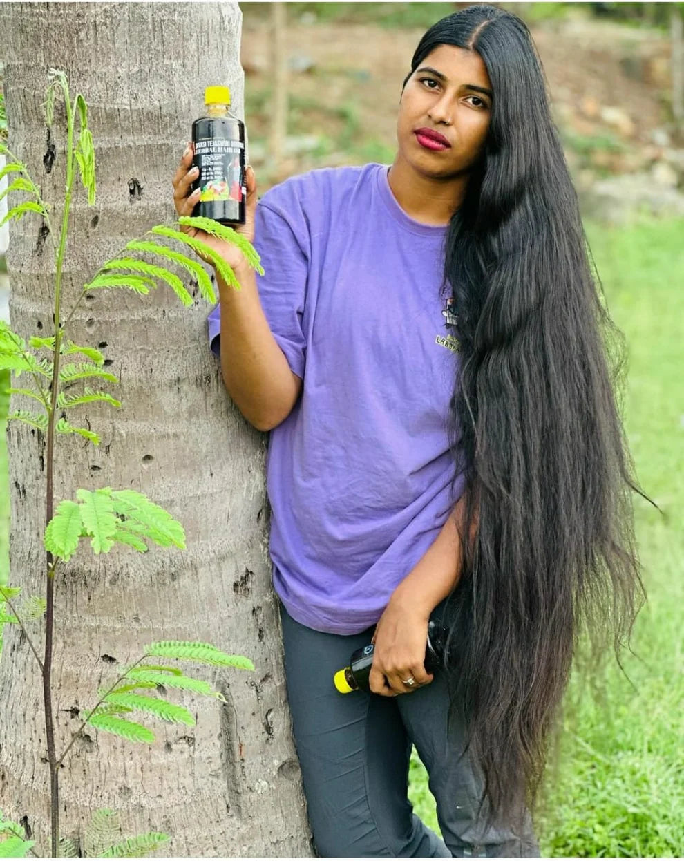 ADIVASI SATHYA NEELAMBARI HAKKI PIKKI HERBAL HAIR OIL